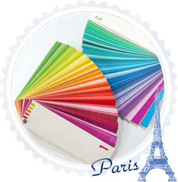 カラーチップのイメージ